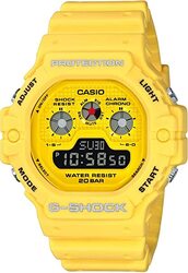 Casio G-Shock Mens Quartz Watch, Digital Display and Resin Strap-DW-5900RS-9DR